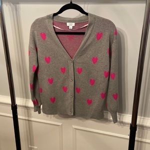 Crown and Ivy Heart Cardigan